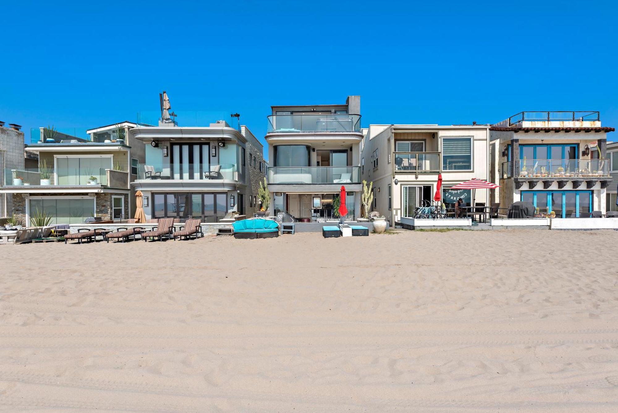 3 Story Oceanfront Home With Jacuzzi In Newport Beach On The Sand! Luaran gambar