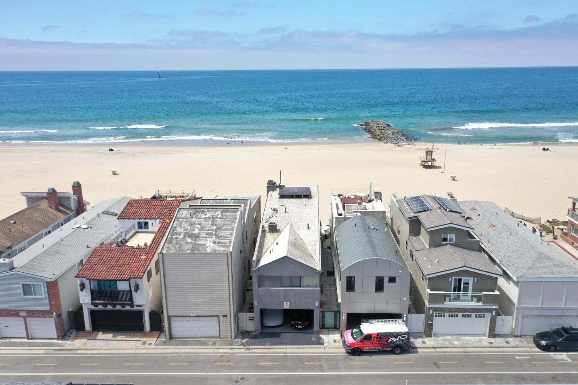 3 Story Oceanfront Home With Jacuzzi In Newport Beach On The Sand! Luaran gambar