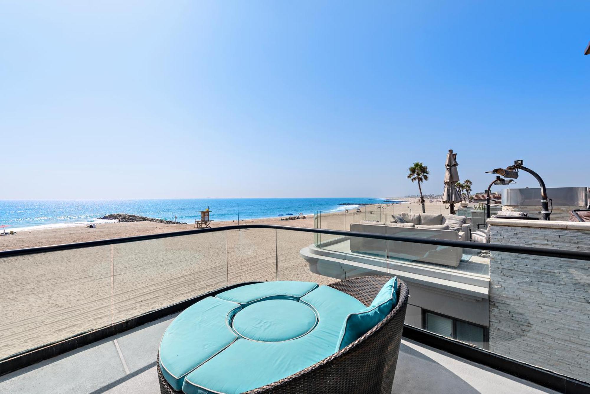 3 Story Oceanfront Home With Jacuzzi In Newport Beach On The Sand! Luaran gambar